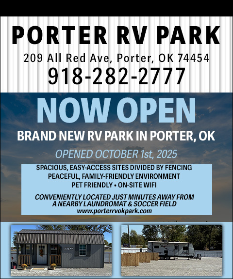 PORTER RV PARK, WAGONER COUNTY, OK