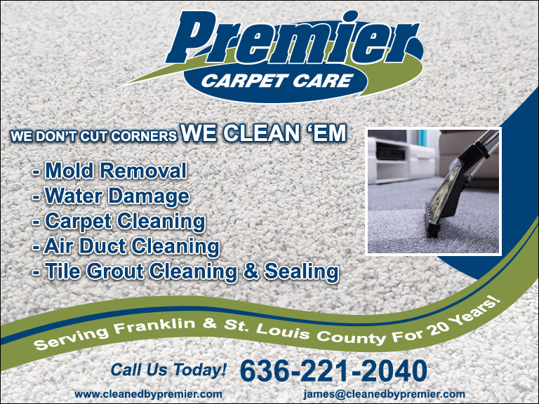 PREMIER CARPET CARE & WATER DAMAGE, FRANKLIN COUNTY, MO
