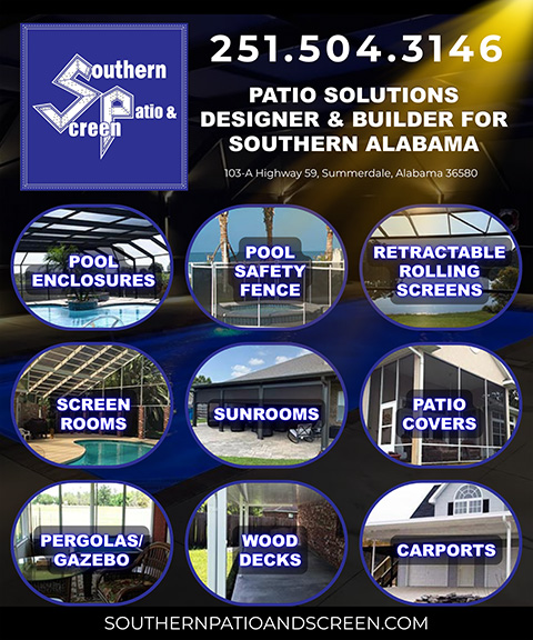 SOUTHERN PATIO & SCREENS, Baldwin County, AL