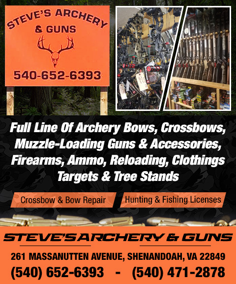 STEVE’S ARCHERY & GUNS, PAGE COUNTY, VA