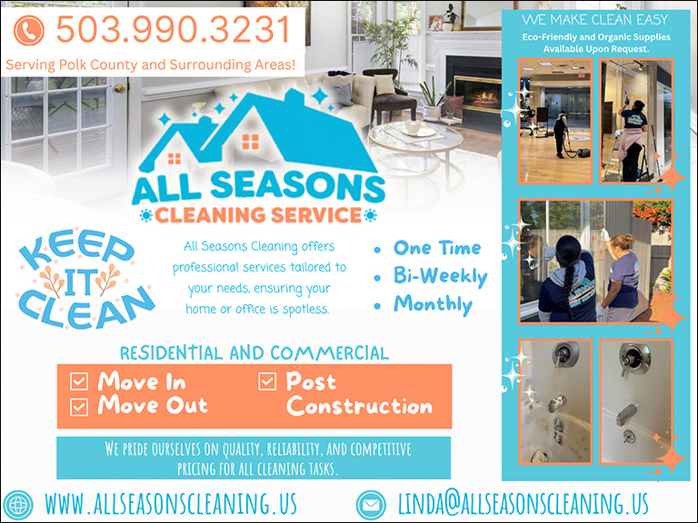 allseasonscleaningservice2 ALL SEASONS CLEANING SERVICE, POLK COUNTY, OR