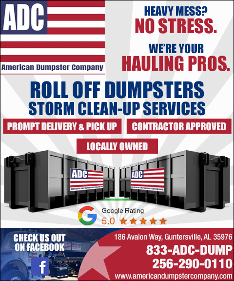 AMERICAN DUMPSTER COMPANY, MARSHALL COUNTY, AL