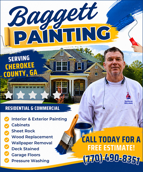 BAGGETT PAINTING, Cherokee County, GA