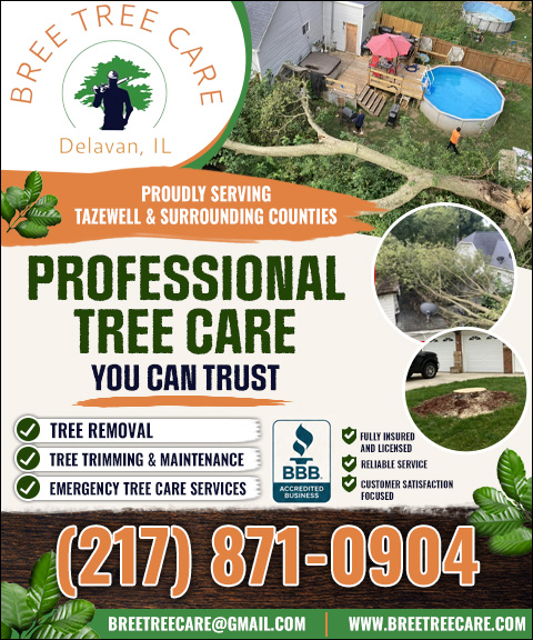 BREE TREE CARE, TAZEWELL COUNTY, IL