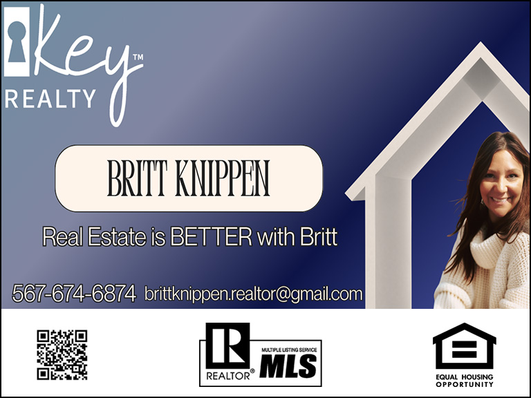 BRITT KNIPPEN KEY REALTY, HANCOCK COUNTY, OH