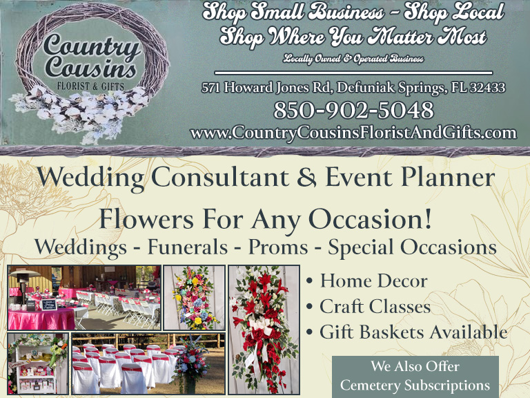 countrycousinsfloristandgifts COUNTRY COUSINS FLORIST & GIFTS, Walton County, FL