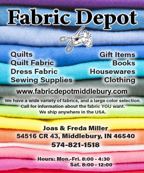 FABRIC DEPOT, ELKHART COUNTY, IN