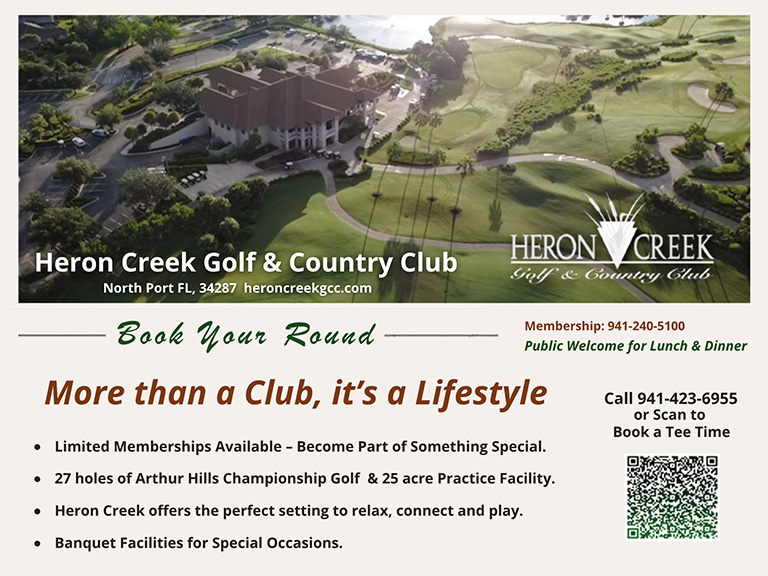 heroncreekgolfandcountryclub2 HERON CREEK GOLF, CHARLOTTE COUNTY, FL