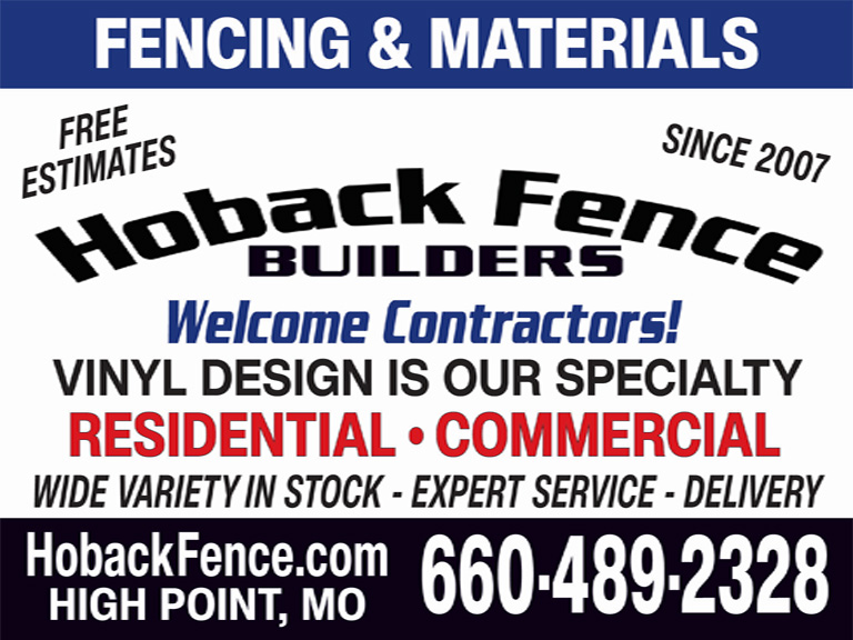 Hoback fence, Cole county, mo
