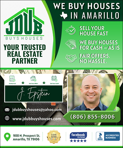 JDUB BUYS HOUSES, POTTER COUNTY, TX