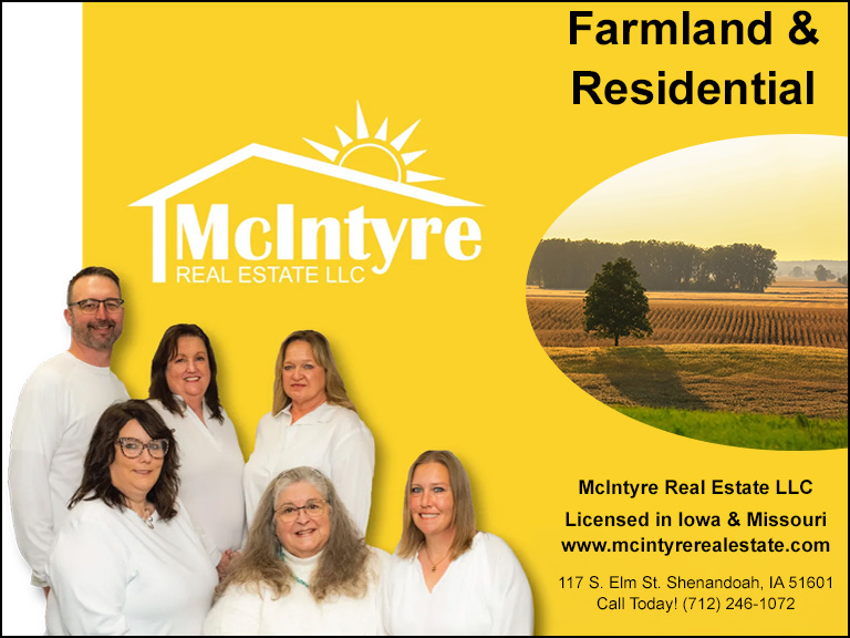 mcintyrerealestate2 MCINTYRE REAL ESTATE, LLC, Page COUNTY, IA