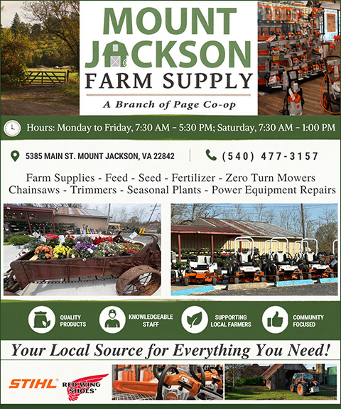 MT JACKSON FARM SUPPLY, Shenandoah County, VA