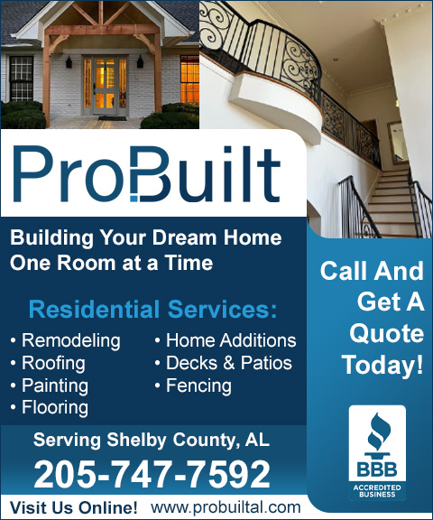 PROBUILT, Shelby County, AL