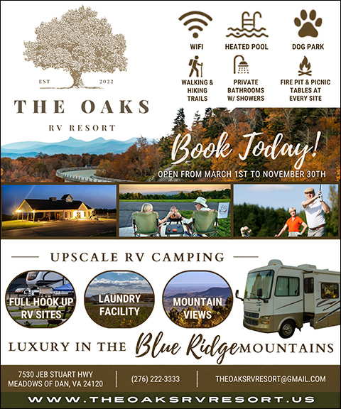 THE OAKS RV RESORT, PATRICK COUNTY, VA