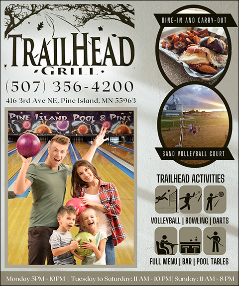 TRAILHEAD GRILL AND LANES, GOODHUE COUNTY, MN