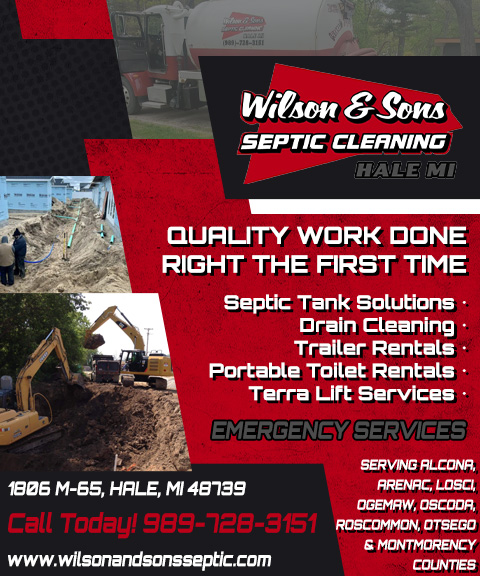 WILSON & SON SEPTIC, ARENAC COUNTY, MI