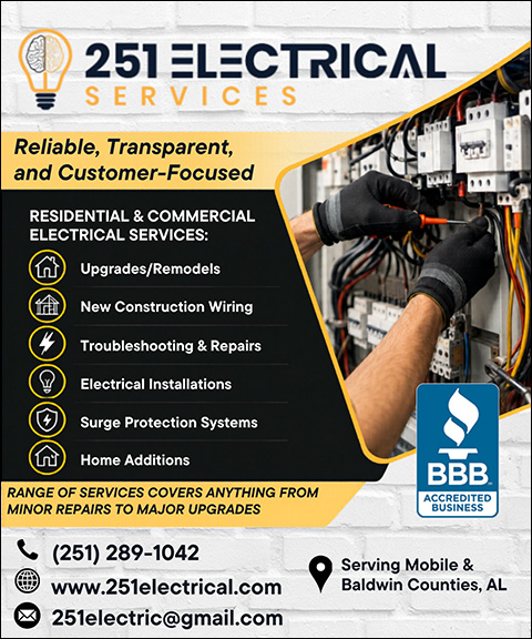 251 ELECTRICAL SERVICES LLC, Mobile County, AL