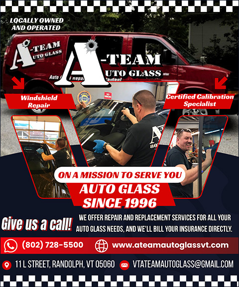 A-TEAM AUTO GLASS INC, Orange County, VT