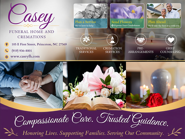 CASEY FUNERAL HOME AND CREMATIONS, WAYNE COUNTY, NC