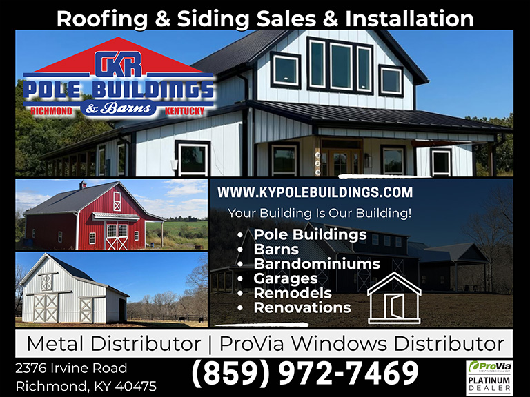 CKR POLE BUILDINGS, Madison County, KY