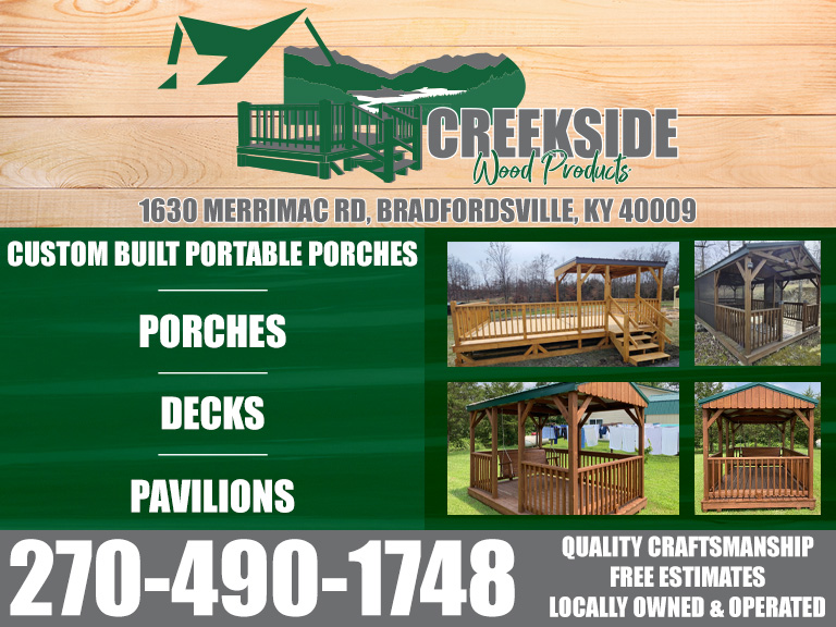 CREEKSIDE WOOD PRODUCTS, MARION COUNTY, KY