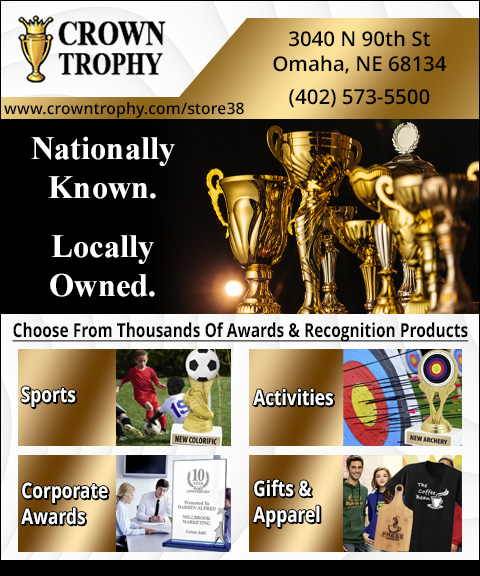 CROWN TROPHY OF OMAHA, DOUGLAS COUNTY, NE