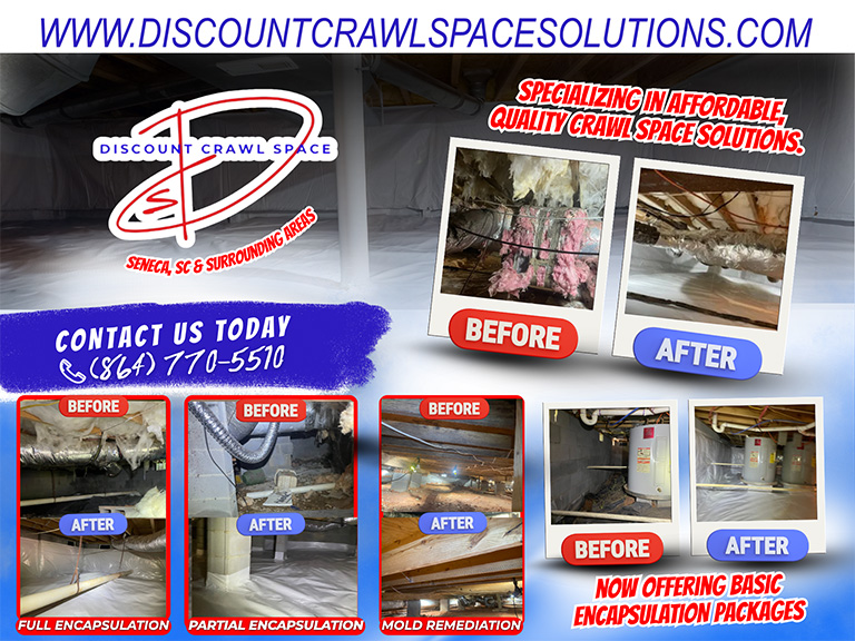 DISCOUNT CRAWL SPACE, Anderson County, SC