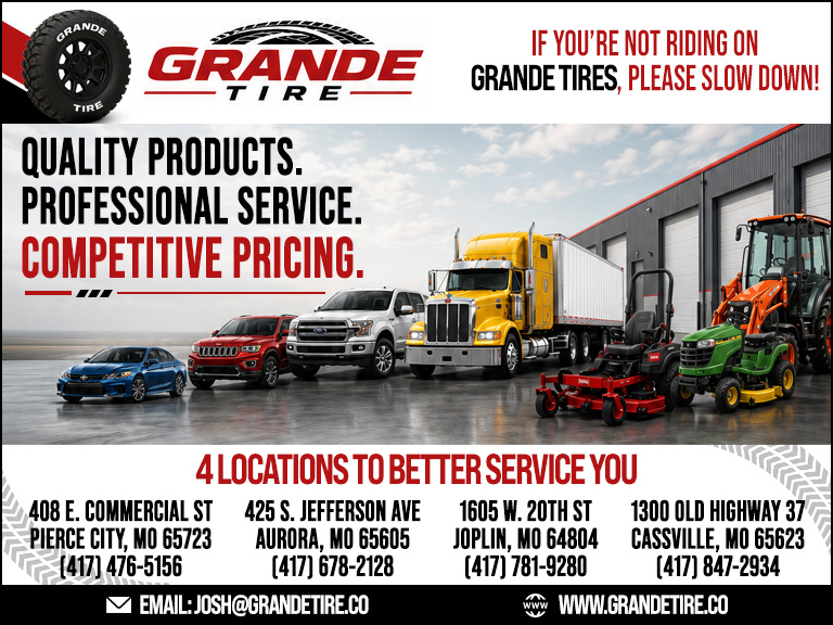 GRANDE TIRE, LAWRENCE COUNTY, MO