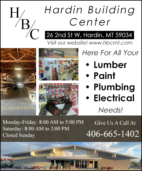 HARDIN BUILDING CENTER LLC, Big Horn County, MT