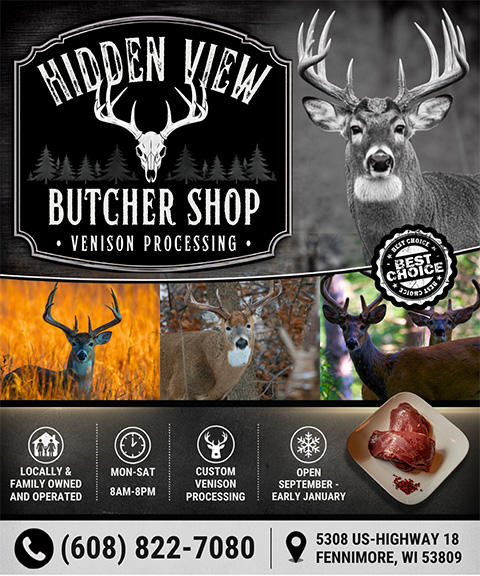HIDDEN VIEW BUTCHER SHOP, Grant County, WI
