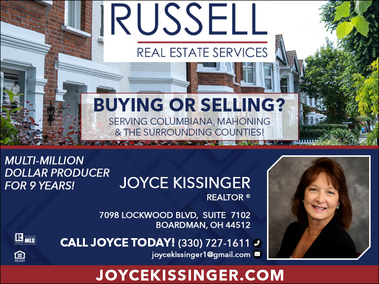 Joyce Kissinger Russell Real Estate Services, Columbiana COUNTY, OH