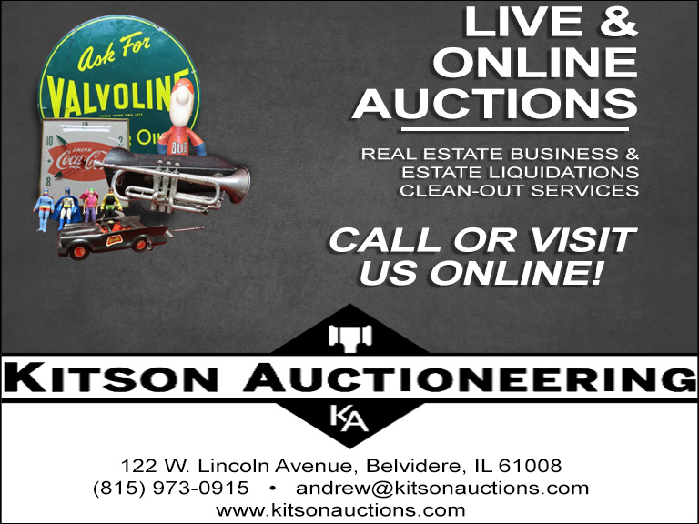 KITSON AUCTIONEERING, Winnebago County, IL