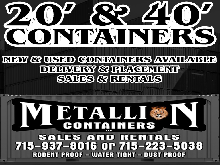metallioncontainers METALLION CONTAINERS, LLC, Taylor County, WI