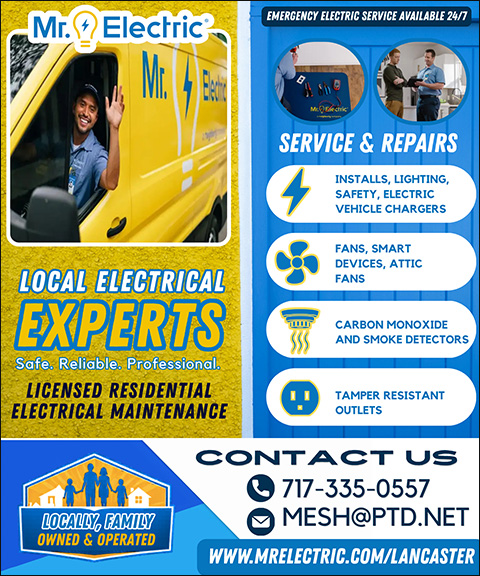 MR. ELECTRIC OF LANCASTER COUNTY, LANCASTER COUNTY, PA