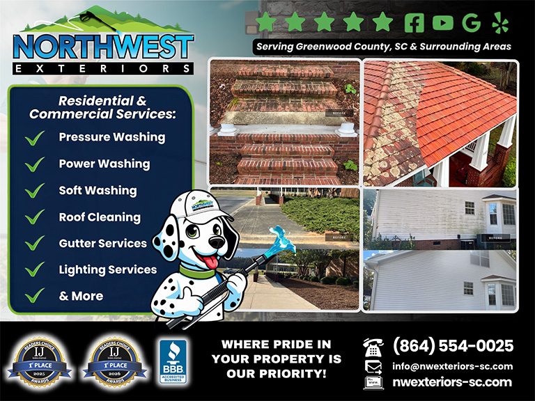 NORTH WEST EXTERIORS, Greenwood County, SC