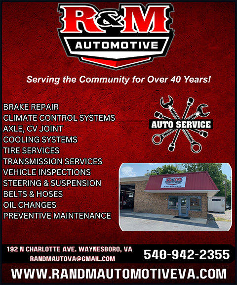 R & M AUTOMOTIVE, AUGUSTA COUNTY, VA