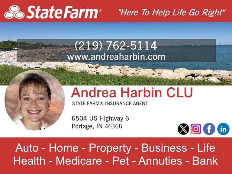 STATE FARM ANDREA HARBIN, PORTER COUNTY, IN