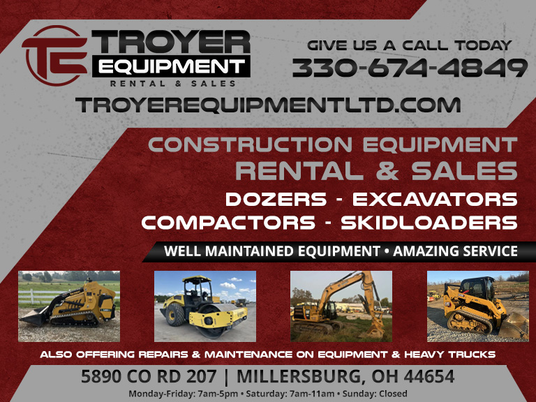 TROYER EQUIPMENT LTD, HOLMES COUNTY, OH