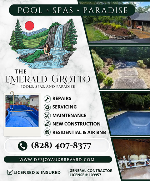 THE EMERALD GROTTO, TRANSYLVANIA COUNTY, NC