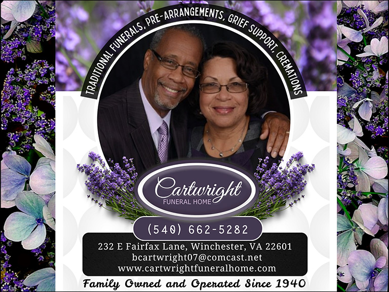 CARTWRIGHT FUNERAL HOME, FREDERICK COUNTY, VA