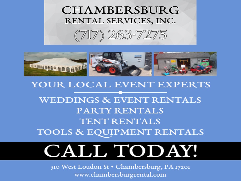CHAMBERSBURG RENTAL SERVICE, INC, FRANKLIN COUNTY, PA