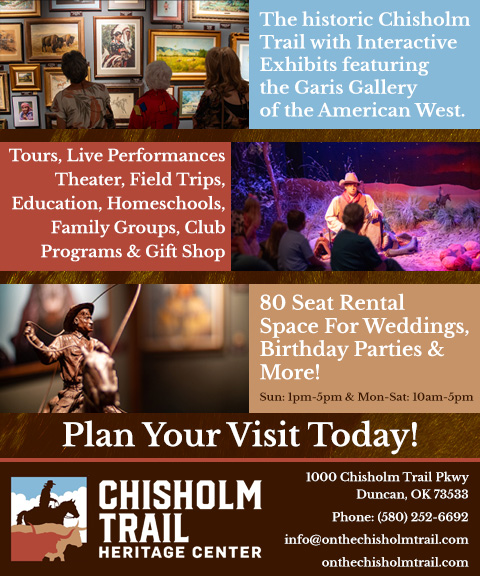 CHISHOLM TRAIL HERITAGE CENTER, STEPHENS COUNTY, OK