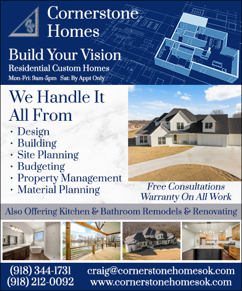 CORNERSTONE HOMES & PROPERTIES, ROGERS, COUNTY OK