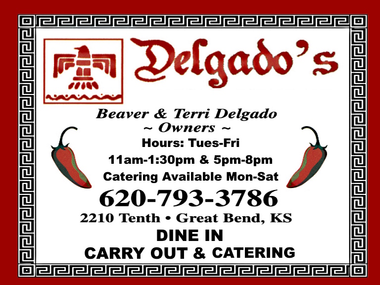 DELGADO’S RESTAURANT, BARTON COUNTY, KS