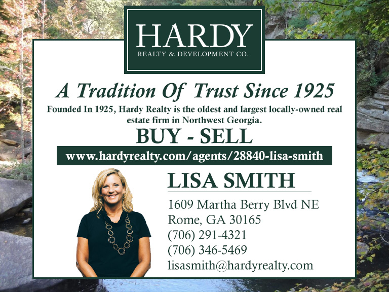 LISA SMITH, HARDY REALTY, FLOYD COUNTY, GA