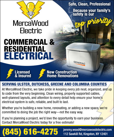MERCAWOOD ELECTRIC, ULSTER COUNTY, NY