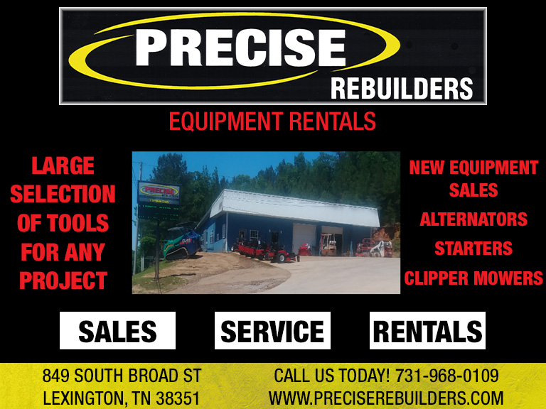 PRECISE REBUILDERS & EQUIPMENT RENTALS, Henderson County, TN