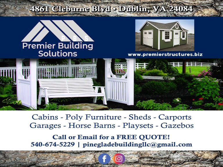 PREMIER STRUCTURES, PULASKI COUNTY, VA