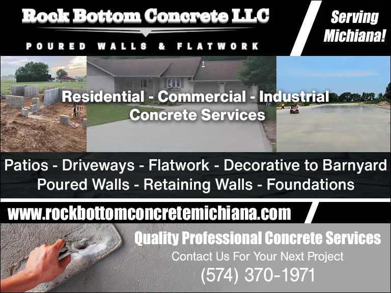 ROCK BOTTOM CONCRETE, ELKHART COUNTY, IN