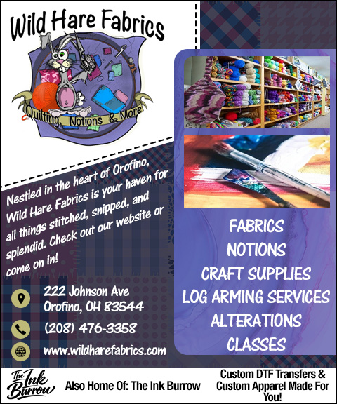 WILD HARE FABRICS LLC, CLEARWATER COUNTY, ID